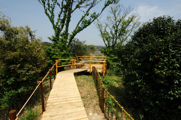 最明寺　岩井山展望台