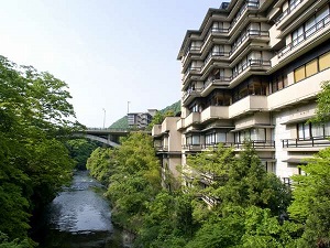 山中温泉　花紫