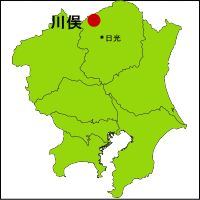  川俣温泉の位置図